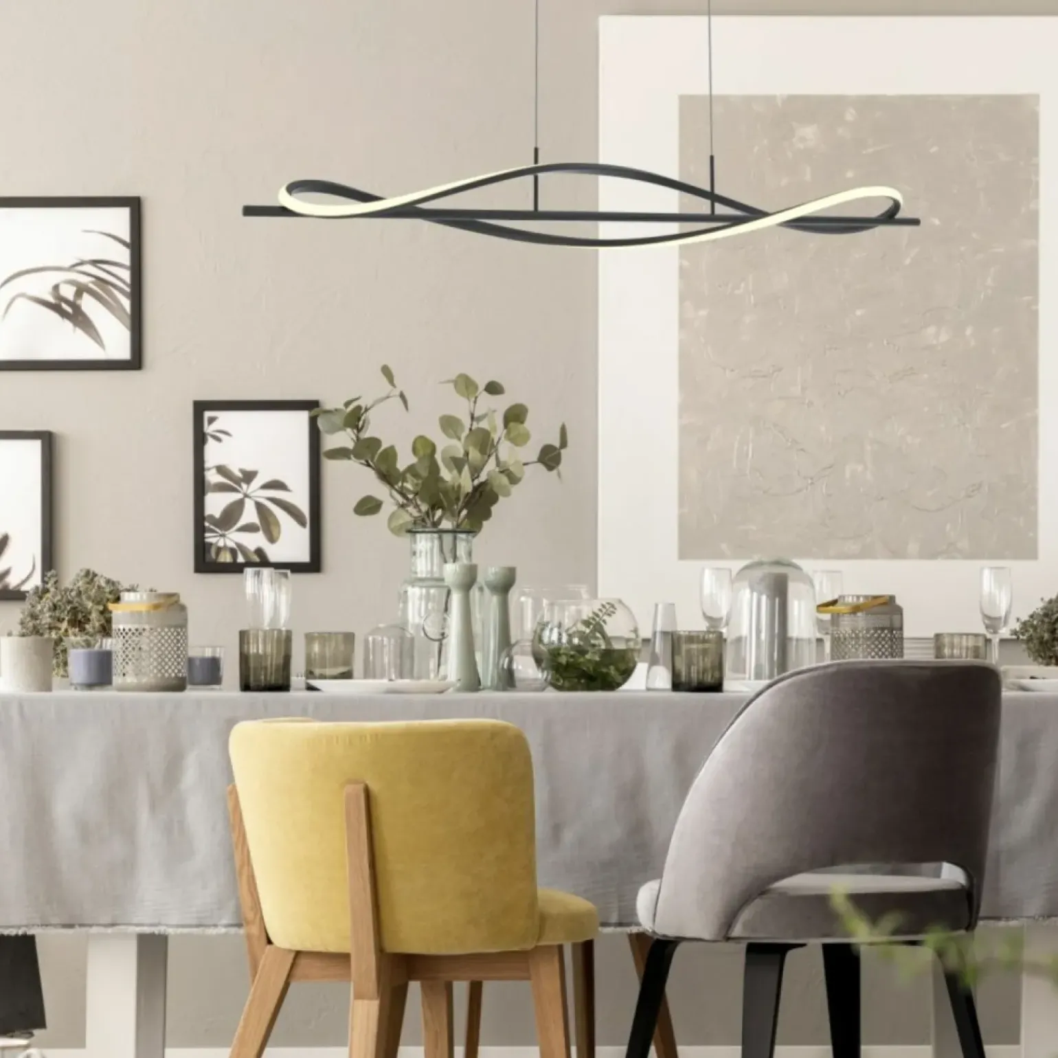 Flash Sale Dekoracyjna wstążka LED na zwisie MD3544-1-3BT DOMENICO | Kaja Żyrandole Nowoczesne