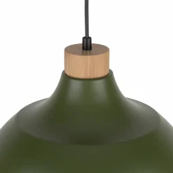 Store Dekoracyjna, zielona lampa wisząca do kuchni TK 5665 z serii CAP Żyrandole Nowoczesne