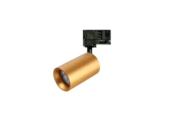 Sklep Kaja Dekoracyjna, złota głowica do szyny GU10 AZ5328 EIGER TRACK 3LINE