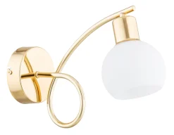 Sklep Kaja Dekoracyjny kinkiet ścienny z kloszem AL 28730 z serii ERYKA | Kaja Oświetlenie