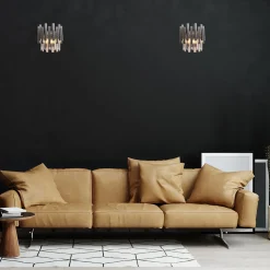 Sklep Kaja Dekoracyjny kinkiet ścienny, do salonu ML6936 z serii MADISON | Kaja Oświetlenie