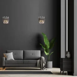 Sklep Kaja Dekoracyjny kinkiet ścienny, do salonu ML6936 z serii MADISON | Kaja Oświetlenie