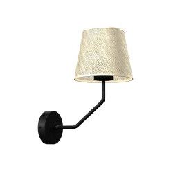 Sklep Kaja Dekoracyjny kinkiet ścienny z abażurem MLP7275 z serii ETNA | Kaja Oświetlenie