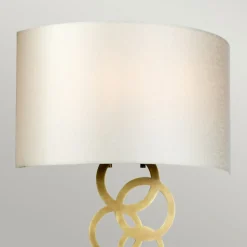 Sklep Kaja Dekoracyjny kinkiet z abażurem CURTIS-LARGE-AB z serii CURTIS