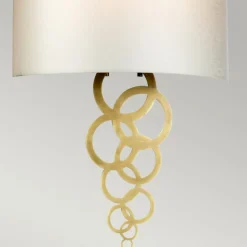 Sklep Kaja Dekoracyjny kinkiet z abażurem CURTIS-LARGE-AB z serii CURTIS