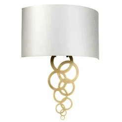 Sklep Kaja Dekoracyjny kinkiet z abażurem CURTIS-LARGE-AB z serii CURTIS