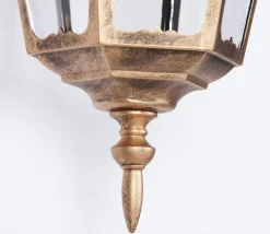 Sklep Kaja Dekoracyjny kinkiet zewnętrzny K-5006A DOWN CZ/ZŁ LOZANA | Kaja