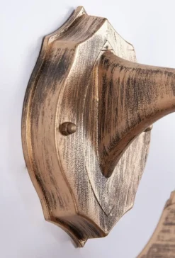 Sklep Kaja Dekoracyjny kinkiet zewnętrzny K-5006A DOWN CZ/ZŁ LOZANA | Kaja