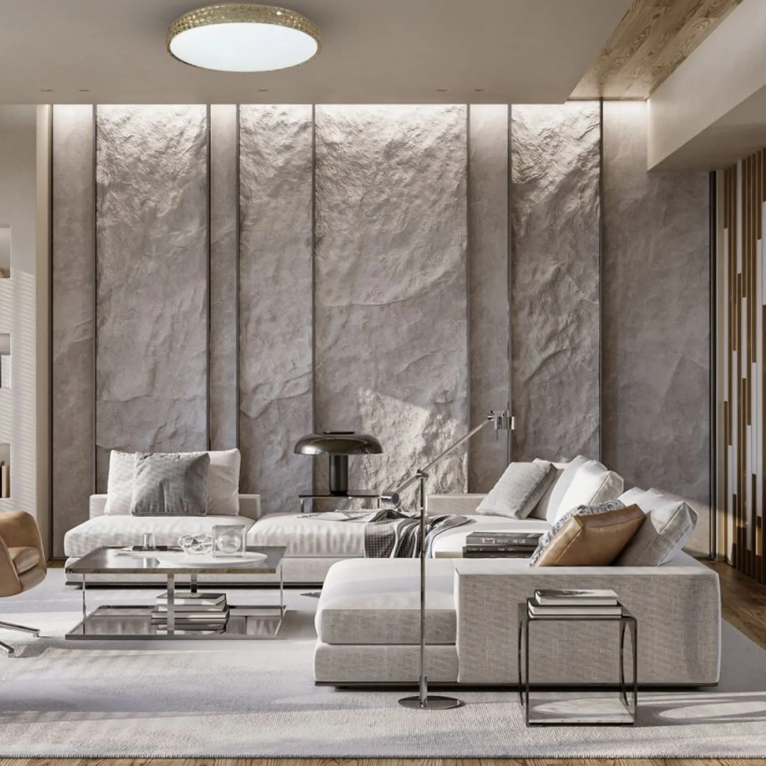 Sklep Kaja Dekoracyjny plafon do stylowej sypialni ML7448 RONDO | Kaja