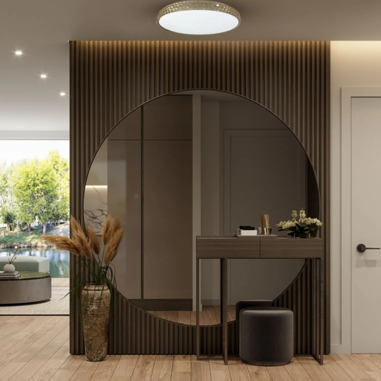 Sklep Kaja Dekoracyjny plafon do stylowej sypialni ML7448 RONDO | Kaja