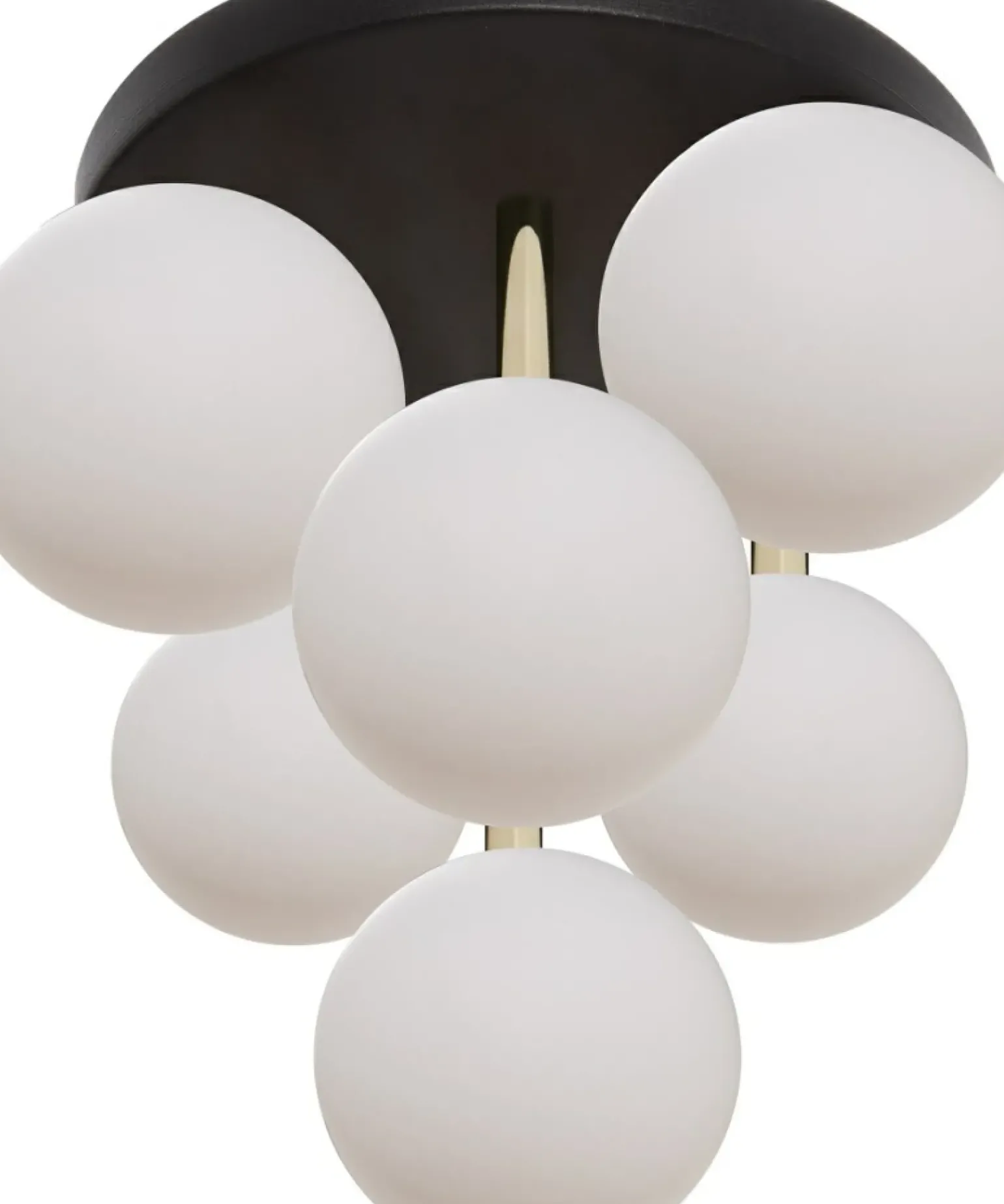 Flash Sale Dekoracyjny plafon z mlecznymi kloszami 5646 z serii ALI | Kaja Żyrandole Nowoczesne