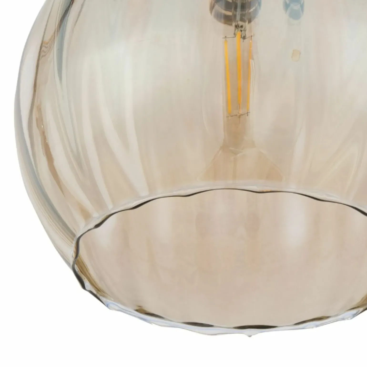 Cheap Dekoracyjny, pojedynczy zwis z miodowym kloszem TK 4636 z serii DEVI Żyrandole Nowoczesne