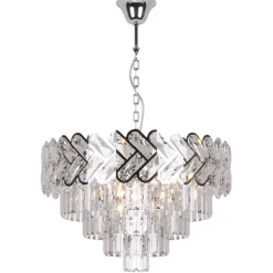 Discount Dekoracyjny, żyrandol z kryształkami K-8173 | Kaja Oświetlenie Żyrandole Nowoczesne