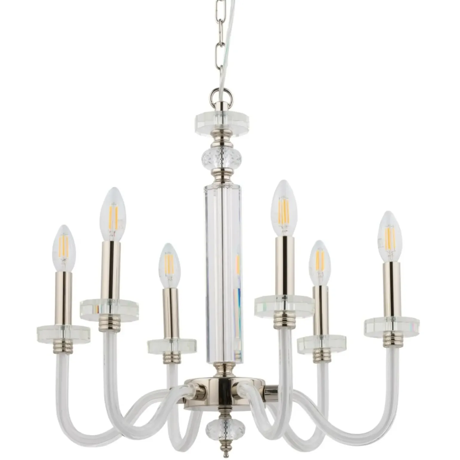 Sklep Kaja Dekoracyjny żyrandol, w kształcie świecznika 8154 | Kaja Oświetlenie