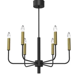 Sklep Kaja Dekoracyjny żyrandol świecznik bez kloszy LX 4279 AKASYA | Kaja