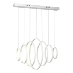 Best Sale Designerska, biała, ledowa lampa wisząca ML335 VERTIGO | Kaja Żyrandole Nowoczesne