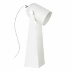 Sklep Kaja Designerska, biała, ruchoma lampka biurkowa A2056-MWH ARIES | Kaja