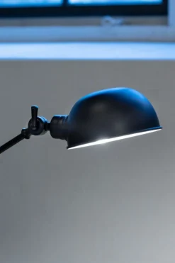 Sklep Kaja Designerska, czarna lampka do stylowego biura 108584 z serii PORTLAND