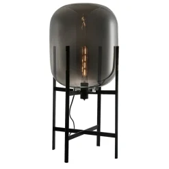 Sklep Kaja Designerska, czarna lampka stołowa FL-82321-1A-M MAVERSA | Kaja