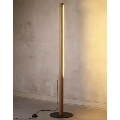 Sklep Kaja Designerska, drewniana lampa stojąca TK 1409 ROLLO | Kaja Oświetlenie