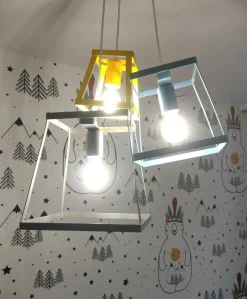 Hot Designerska, dziecięca lampa wisząca K-4134 TEDY | Kaja Oświetlenie Żyrandole Nowoczesne