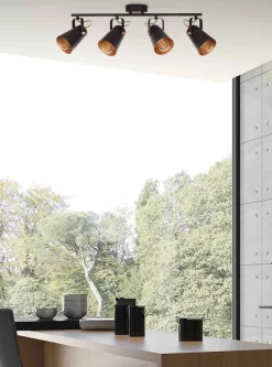 Sklep Kaja Designerska, industrialna listwa sufitowa K-8117 NOKA | Kaja