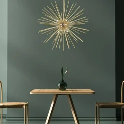 Hot Designerska lampa do sypialni P0491-09C-F7DY URCHIN | Kaja Żyrandole Nowoczesne