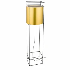 Sklep Kaja Designerska lampa stojąca - mosiądz 190cm ANT 9533 PAA | Kaja