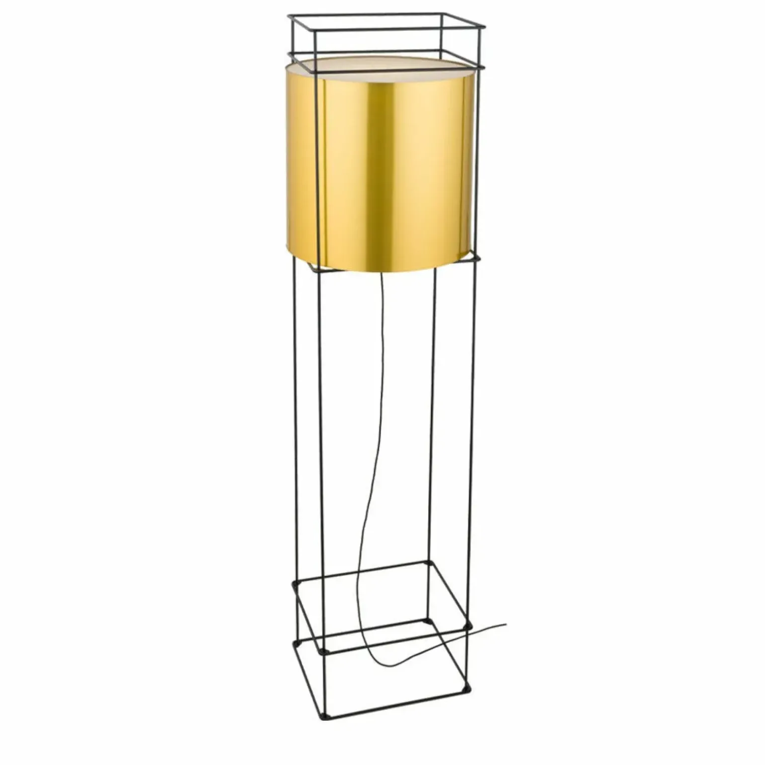 Sklep Kaja Designerska lampa stojąca - mosiądz 190cm ANT 9533 PAA | Kaja