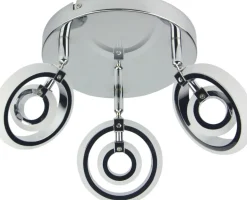 Cheap Designerska lampa sufitowa z ringami LED 98-62024 CELT | Kaja Żyrandole Nowoczesne