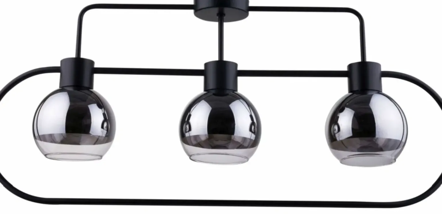 Outlet Designerska lampa sufitowa do stylowej sypialni SIG 31887 - LINDA Żyrandole Nowoczesne