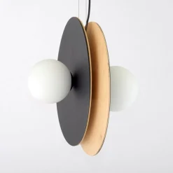 Shop Designerska lampa wisząca, kolorowe tarcze 1303/2 SOHO | Kaja Żyrandole Nowoczesne