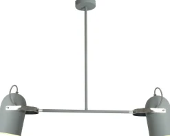 Cheap Designerska lampa wisząca do salonu loft 32-66510 GRAY | Kaja Żyrandole Nowoczesne