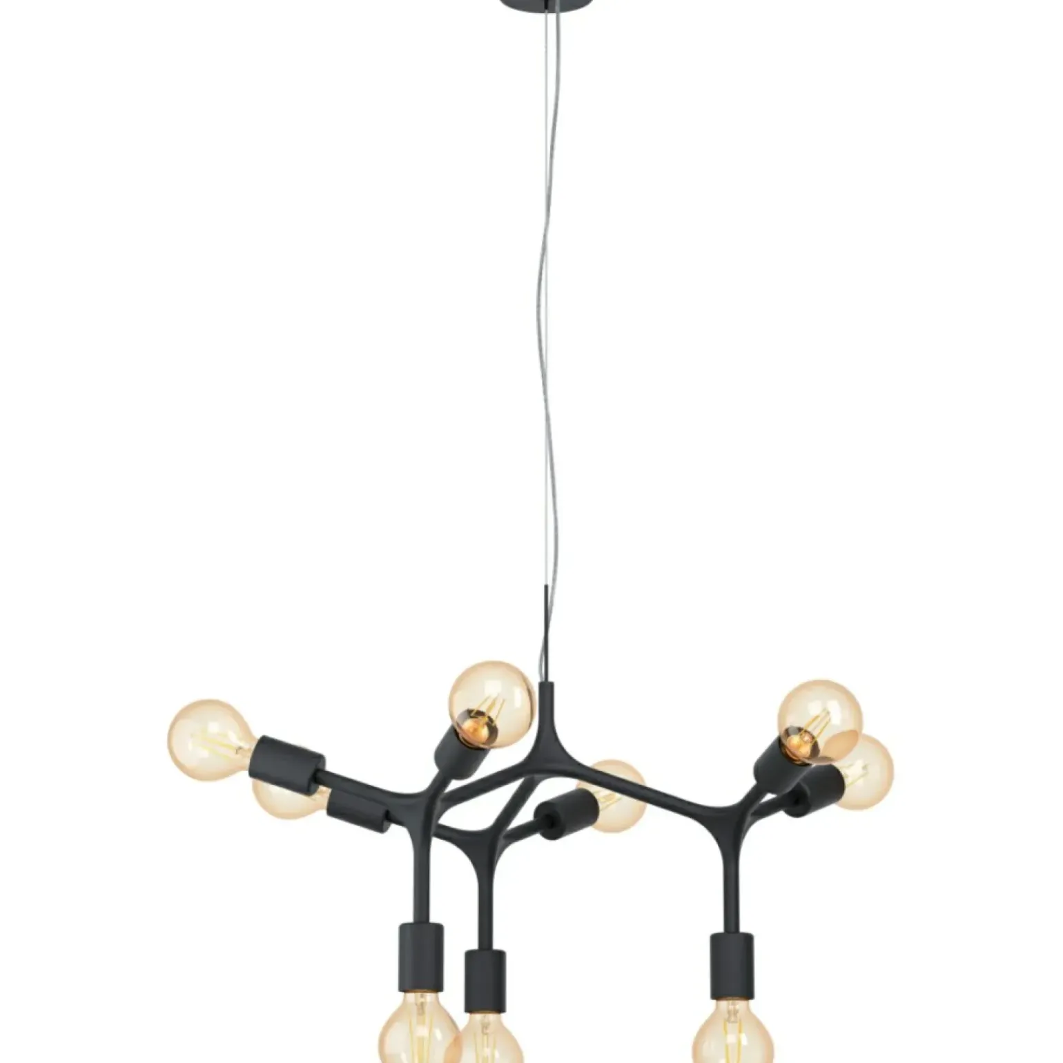 Hot Designerska lampa wisząca bez kloszy 98346 BOCADELLA | Kaja Żyrandole Nowoczesne