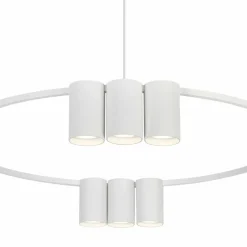 Best Designerska lampa wisząca, duża obręcz ML0374 (KOŁO) GENESIS | Kaja Żyrandole Nowoczesne