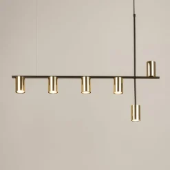 Best Sale Designerska lampa wisząca nad wyspę kuchenną SIG 33696 VENDO | Kaja Żyrandole Nowoczesne