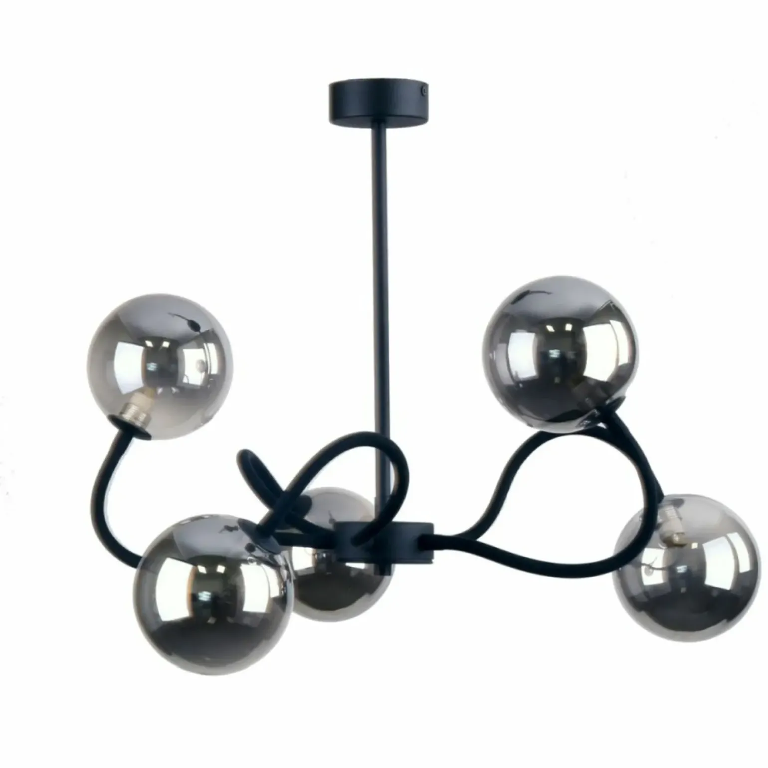 Cheap Designerska lampa wisząca z zakręconymi ramionami TK 5713 BELLA Żyrandole Nowoczesne