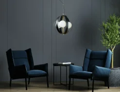 Cheap Designerska lampa wisząca w kształcie kuli ZM 1137 z serii NELA | Kaja Żyrandole Nowoczesne