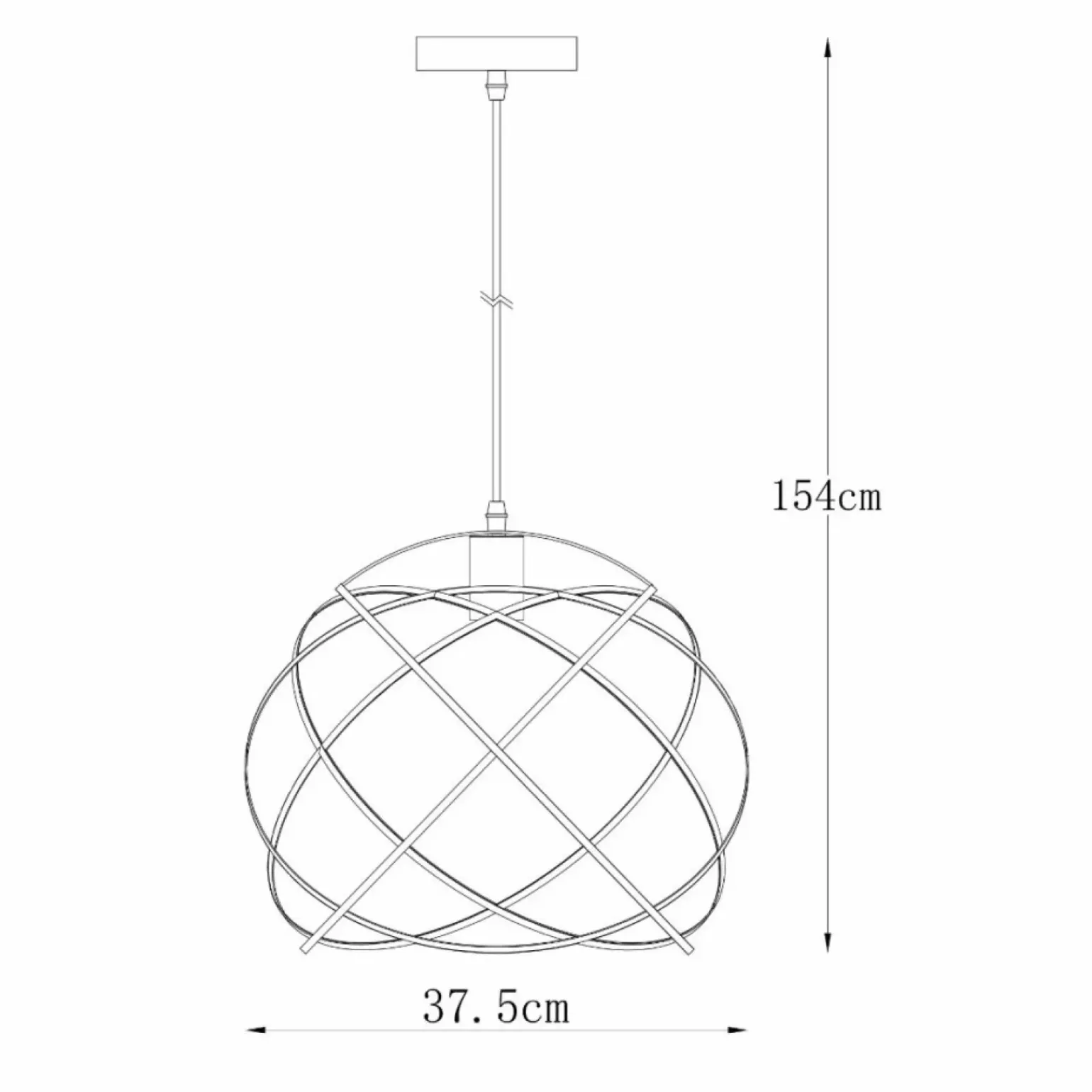 Clearance Designerska lampa wisząca do sypialni ZM A8091 z serii GORE | Kaja Żyrandole Nowoczesne
