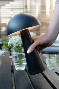 Sklep Kaja Designerska lampka stołowa LED - ładowana 108655 FUNGI | Kaja