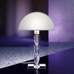 Sklep Kaja Designerska lampka stołowa modern glamour Z034TL-01BZ z serii PRIMA