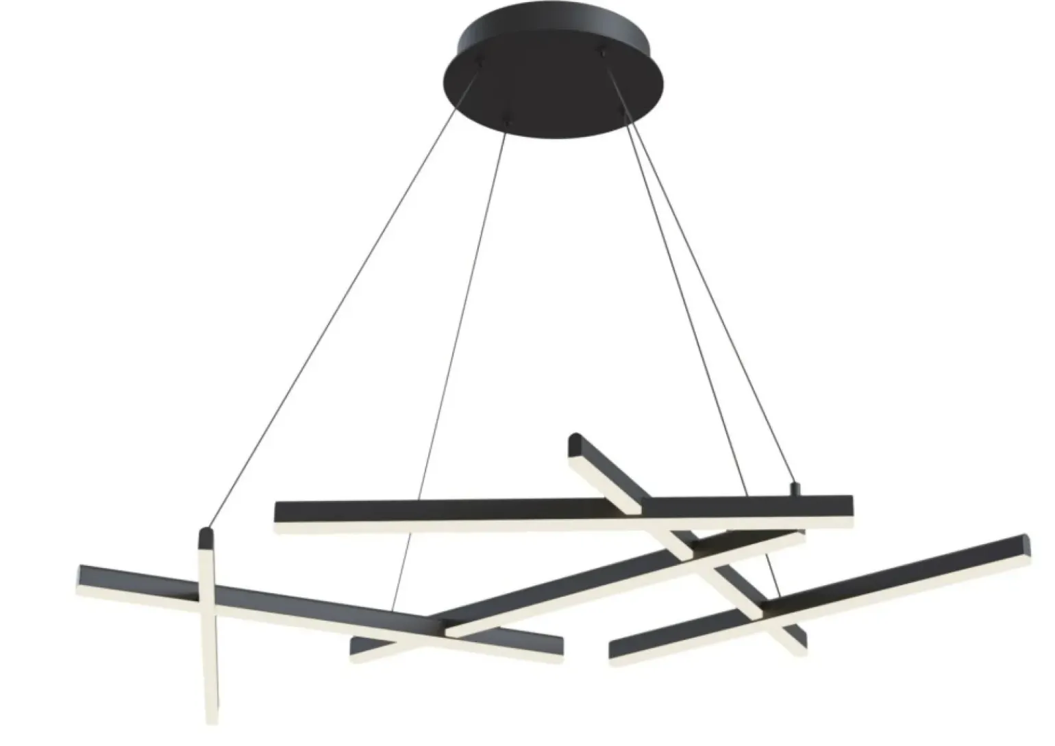 Best Sale Designerska, ledowa lampa wisząca MOD016PL-L75B LINE | Kaja Żyrandole Nowoczesne