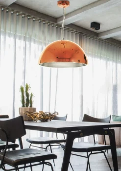 Sklep Kaja Designerska, miedziana lampa wisząca 31-26392 AMALFI | Kaja