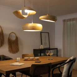 Sklep Kaja Designerska, nieregularna lampa wisząca ABR-NLW27-BH-E27 BOHO | Kaja