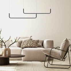 Clearance Designerska, rozłożysta lampa wisząca LP-1015/2P z serii MALAWI | Kaja Żyrandole Nowoczesne