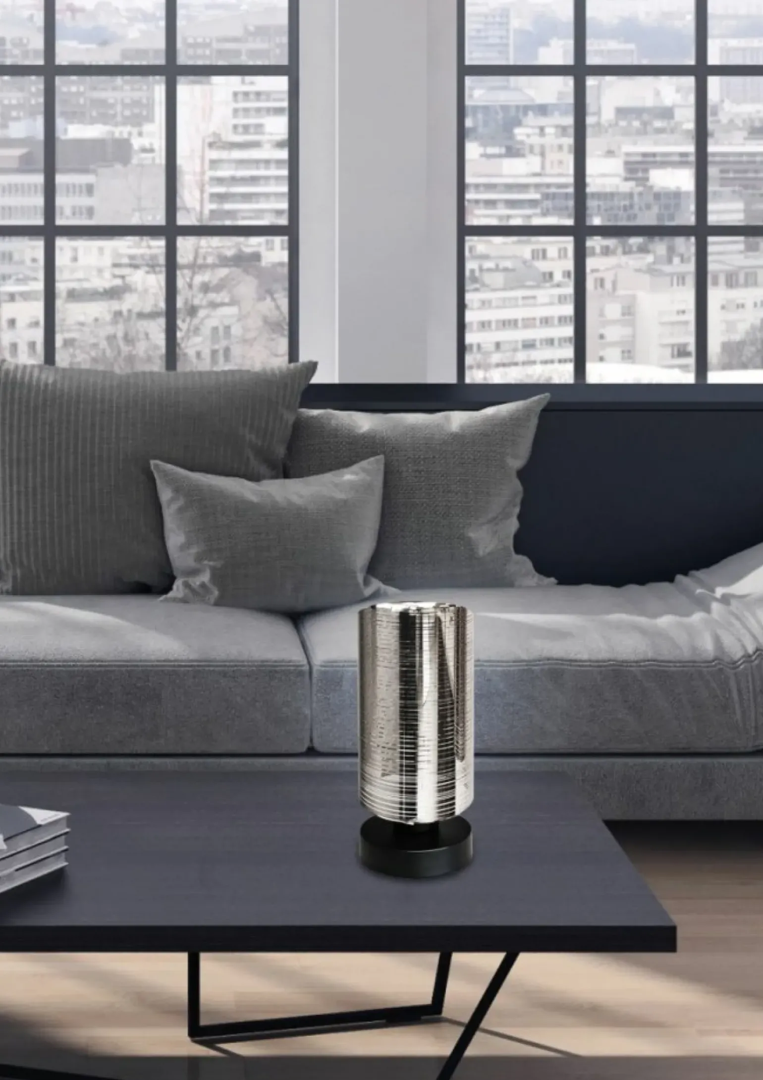 Sklep Kaja Designerska, smukła lampka na szafkę nocną 41-53893 COX | Kaja