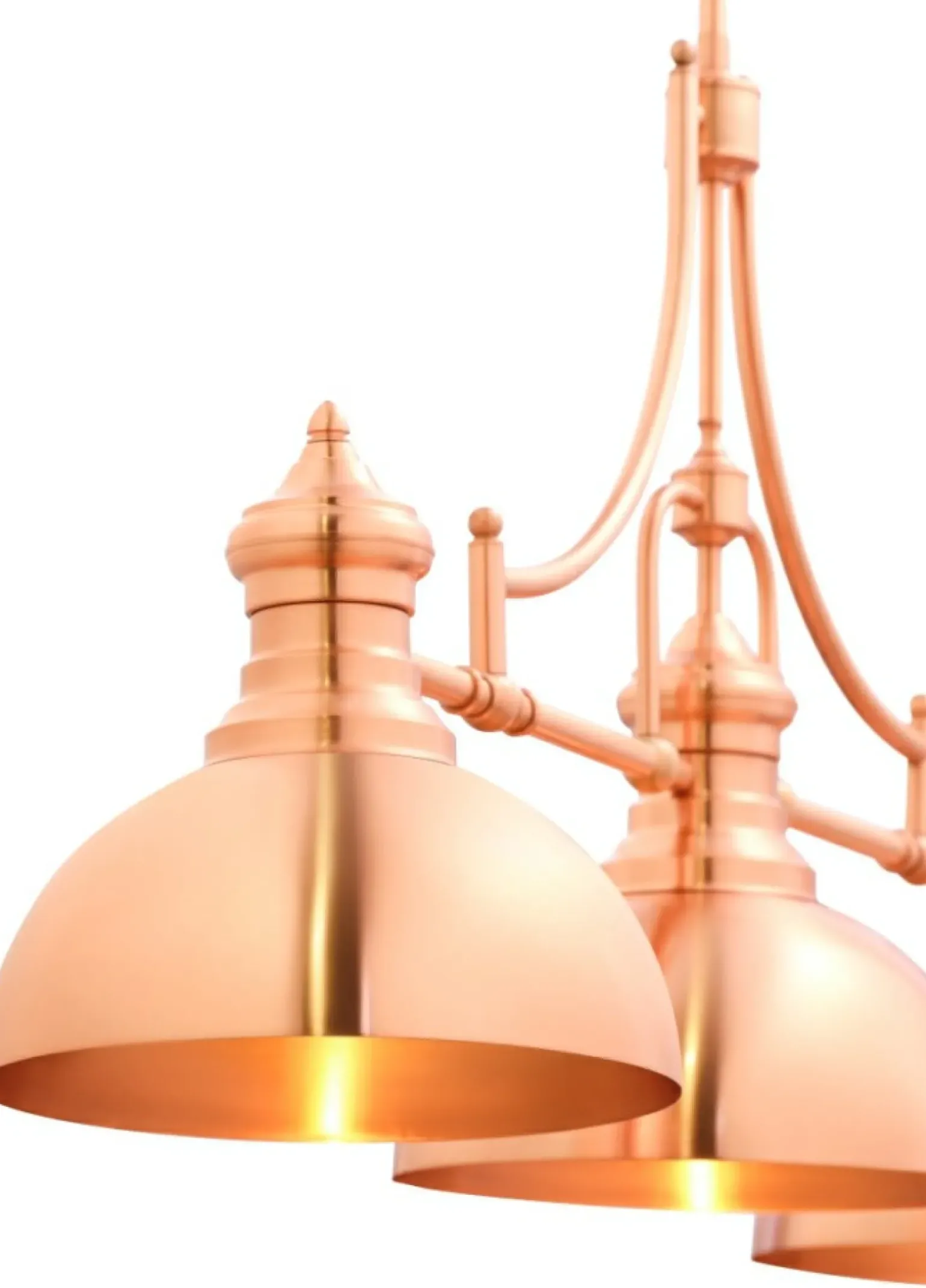 Sklep Kaja Designerski, miedziany żyrandol JUP 1791 PLATINO | Kaja Oświetlenie