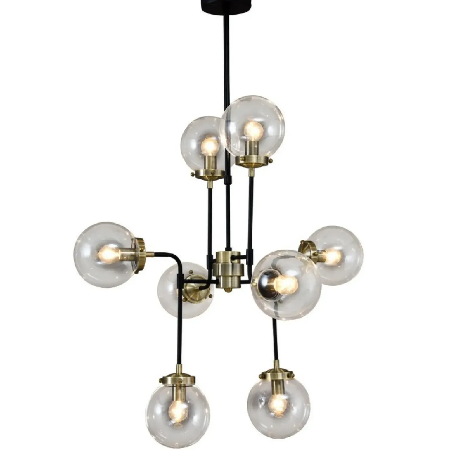 Best Designerski żyrandol do salonu V1009-8 ODELIA | Kaja Oświetlenie Żyrandole Nowoczesne