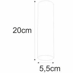 Sklep Kaja Doświetlenie punktowe, tuba, spot K-4405 MILE BLACK | Kaja Oświetlenie