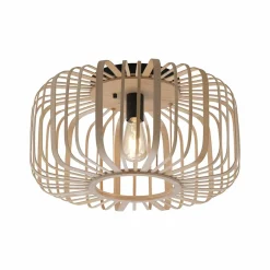 Flash Sale Drewniana lampa sufitowa na żarówkę E27 11413-79 z serii RACOON | Kaja Żyrandole Nowoczesne